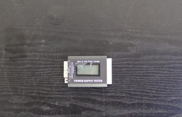 COMPUTER POWER SUPPLY TESTER: DIGITAL LCD 20/24 PIN 4PSU ATX SATA HDD