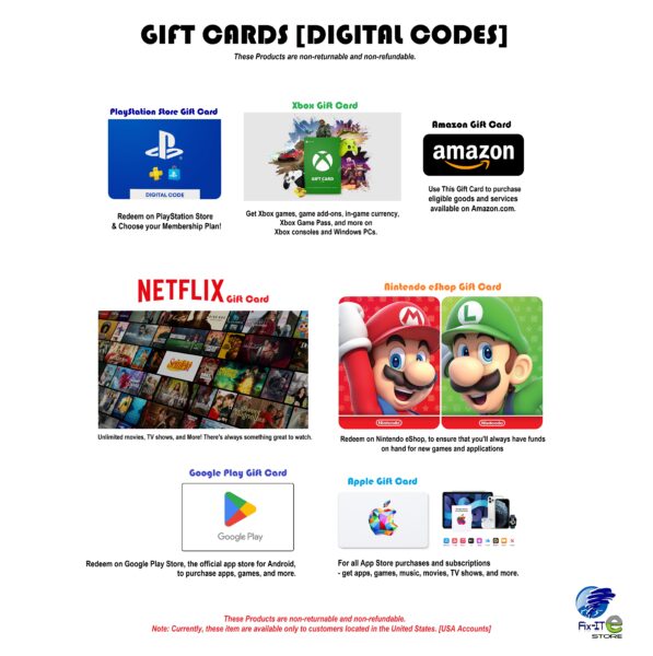 Online GiftCards